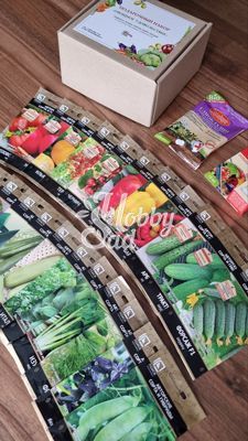 "Овощное Удовольствие" подарочный набор семян Поиск Авторские сорта и гибриды