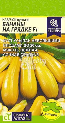 Кабачок Бананы на Грядке (1 гр) Семена Алтая