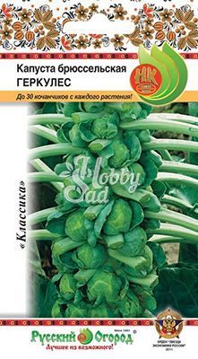 Капуста Геркулес брюссельская (0,5 г) Русский Огород 