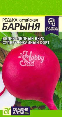 Редька Барыня Зимняя Красная китайская (1 г) Семена Алтая