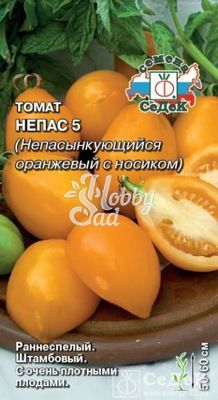 Томат Непас 5 Непасынкующийся Оранжевый с носиком (0,1 г) Седек