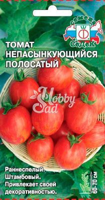 Томат Непасынкующийся Полосатый (0,1 г) Седек