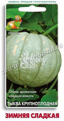 Тыква Зимняя сладкая крупноплодная (10 шт) Поиск