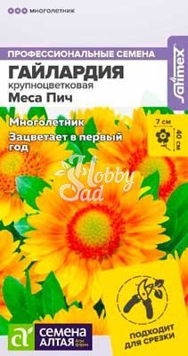 Цветы Гайлардия Меса Пич (3 шт) Семена Алтая НОВИНКА