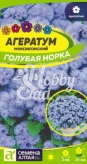 Цветы Агератум Голубая Норка (0,1 г) Семена Алтая
