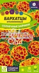 Цветы Бархатцы Солнечные Зайчики (0,2 г) Семена Алтая
