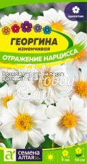 Цветы Георгина Отражение Нарцисса (0,2 г) Семена Алтая