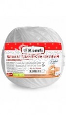 Шпагат полипропиленовый (1.6мм х 50 м) 1000 текс, белый, Komfi